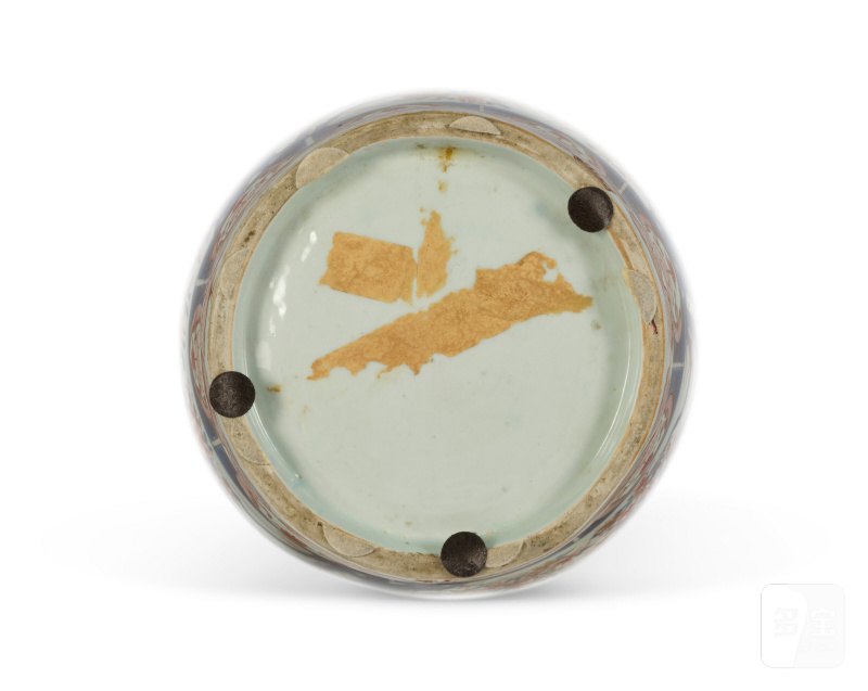PAIRE DE POTICHES COUVERTES EN PORCELAINE IMARI À DÉCOR DE PAONS  JAPON, ÉPOQUE EDO, XVIIE SIÈCLE - 图4